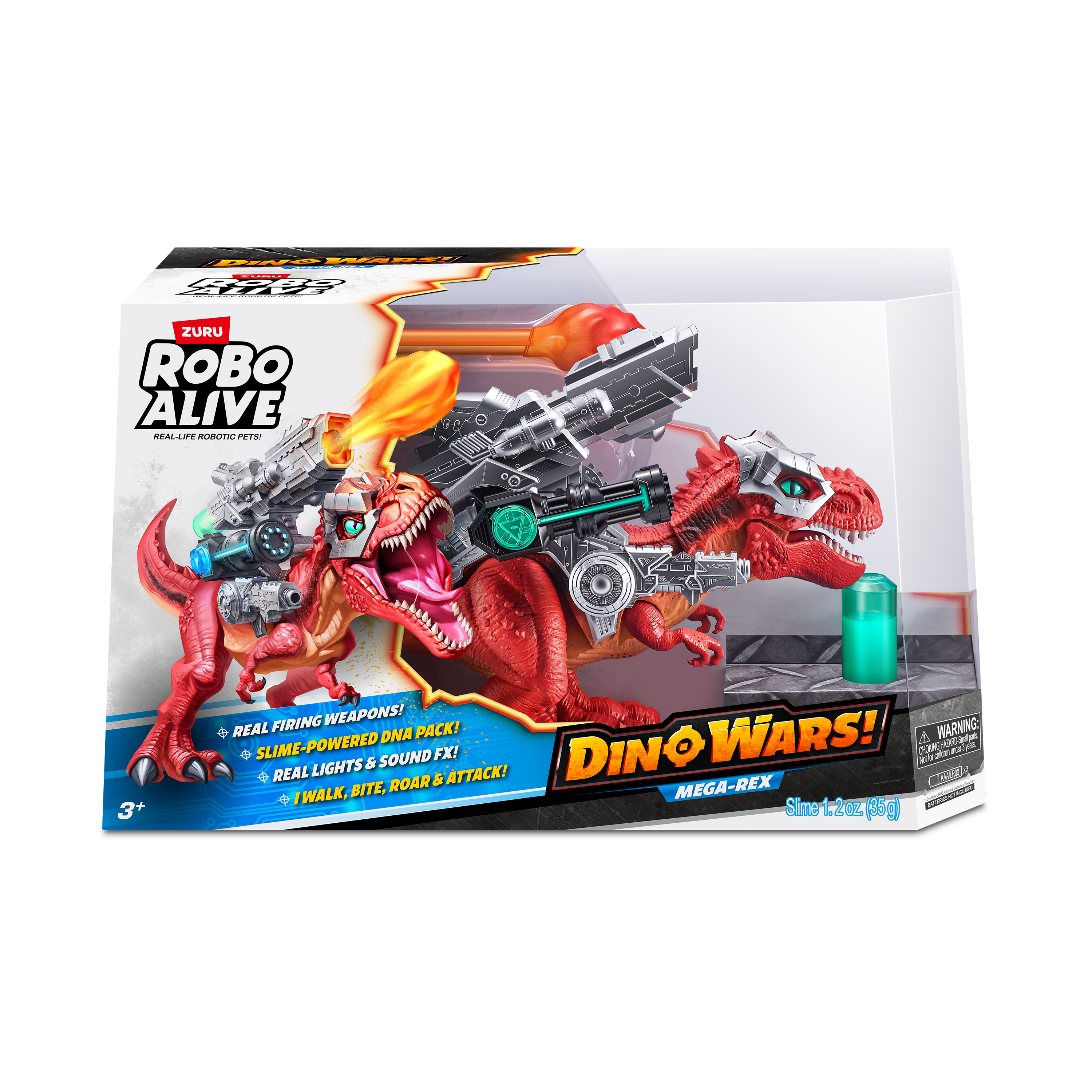 Фигурка Zuru ROBO ALIVE Гигантский Боевой Ти-рекс - фото 13