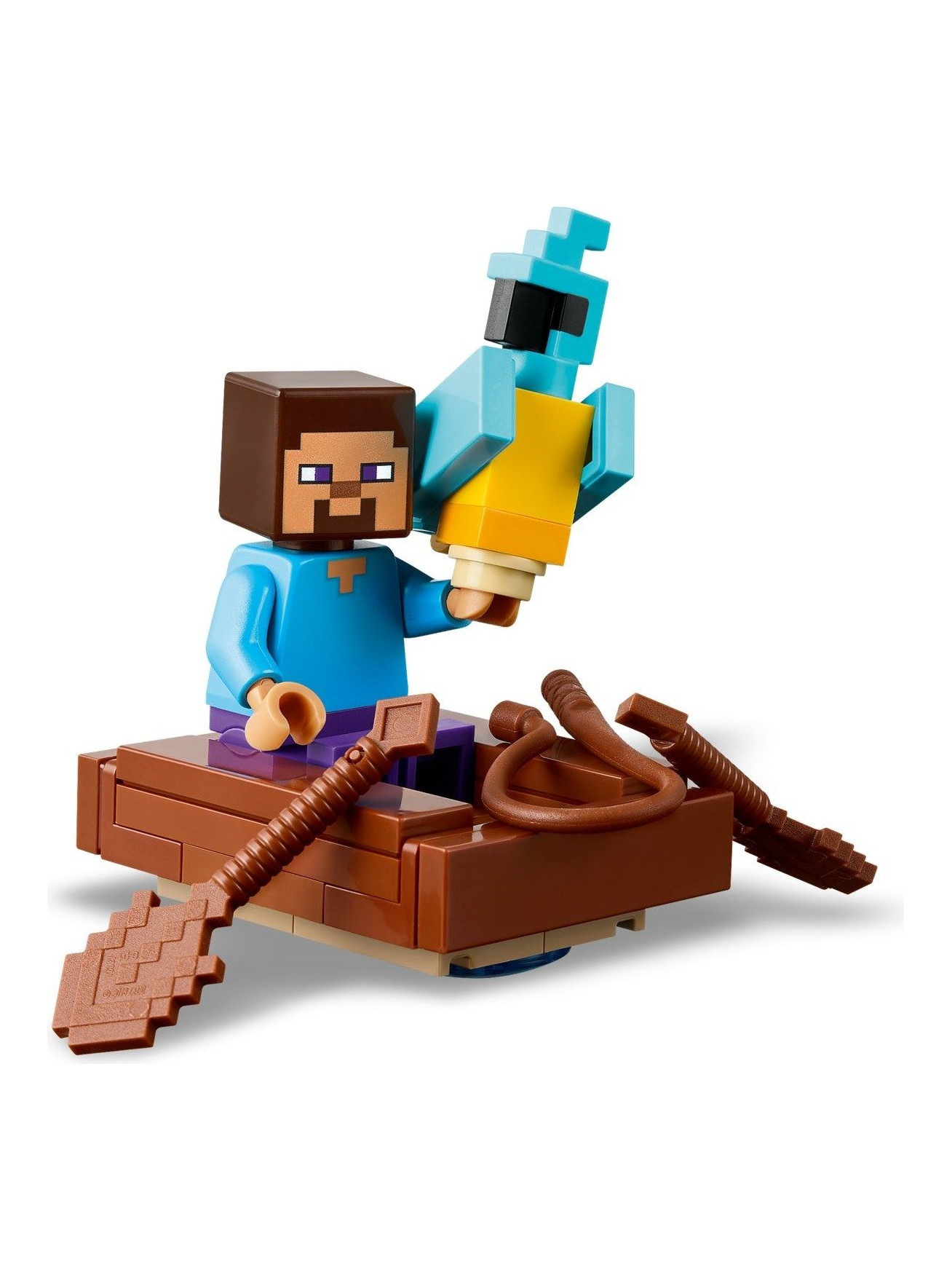 Конструктор LEGO Minecraft Дом из динамита в джунглях 287 дет. - фото 12