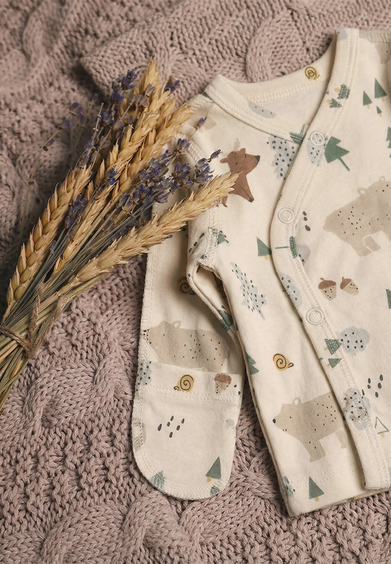 Распашонка 3 шт YOULALA 1204206001 - фото 3