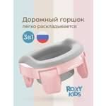 Горшок ROXY-KIDS трансформер Дорожный розовый