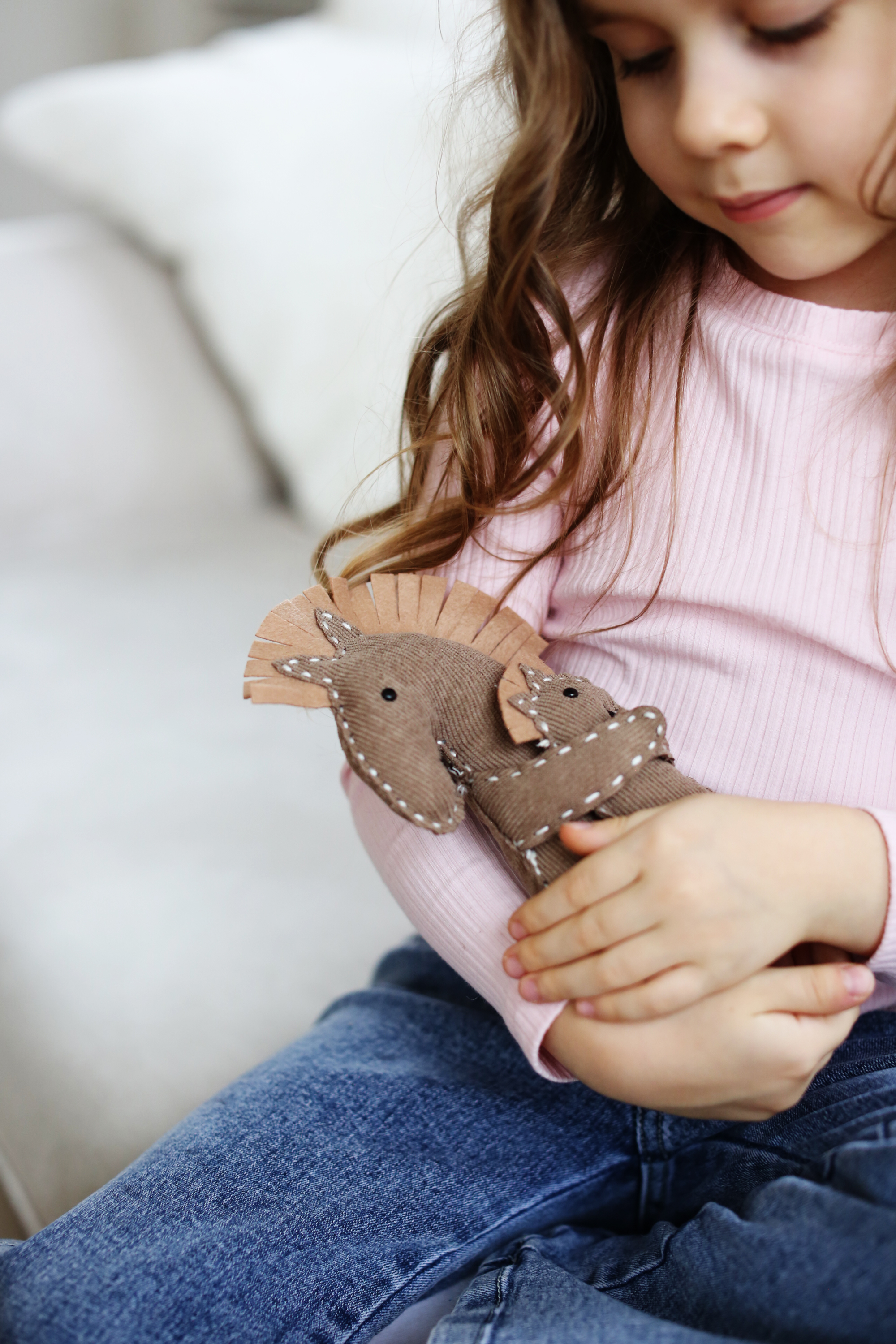 Набор для творчества HappyLine шитье Лошадки - обниМЯШки - фото 15