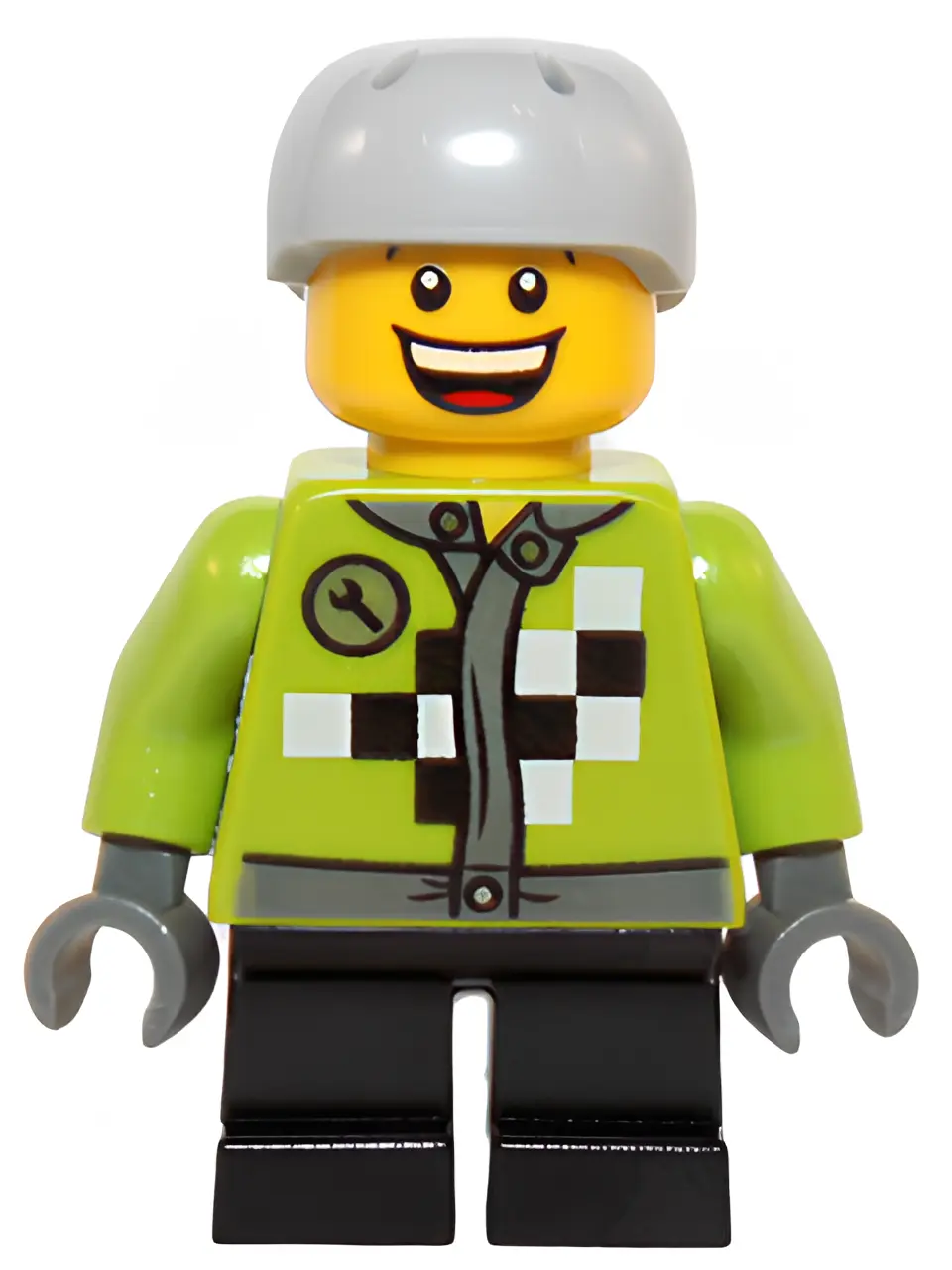 Фигурка LEGO Lime Jacket with - фото 1