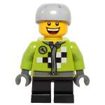 Фигурка LEGO Lime Jacket with