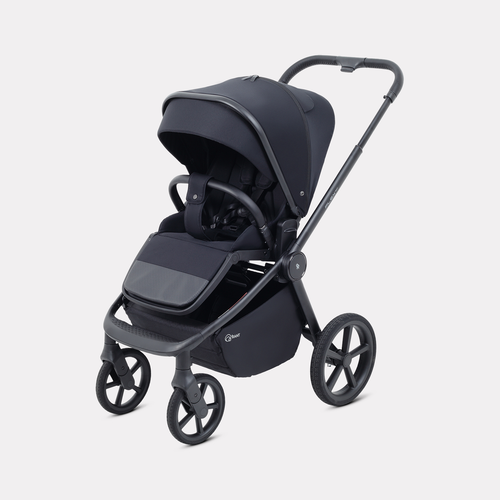 Коляска прогулочная Rant Flex Color черный - фото 1