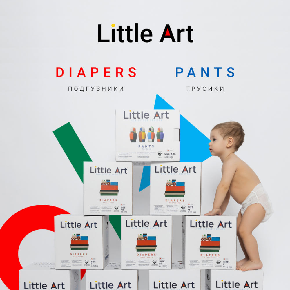 Подгузники Little Art NB 36 шт. - фото 8