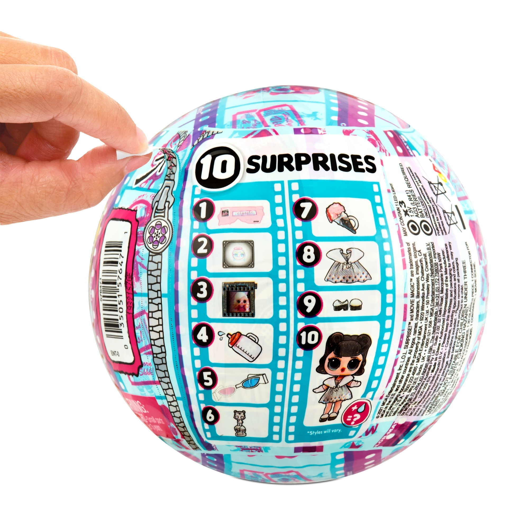 Кукла мини L.O.L. Surprise! Movie Magic Tots 576471EUC - фото 9