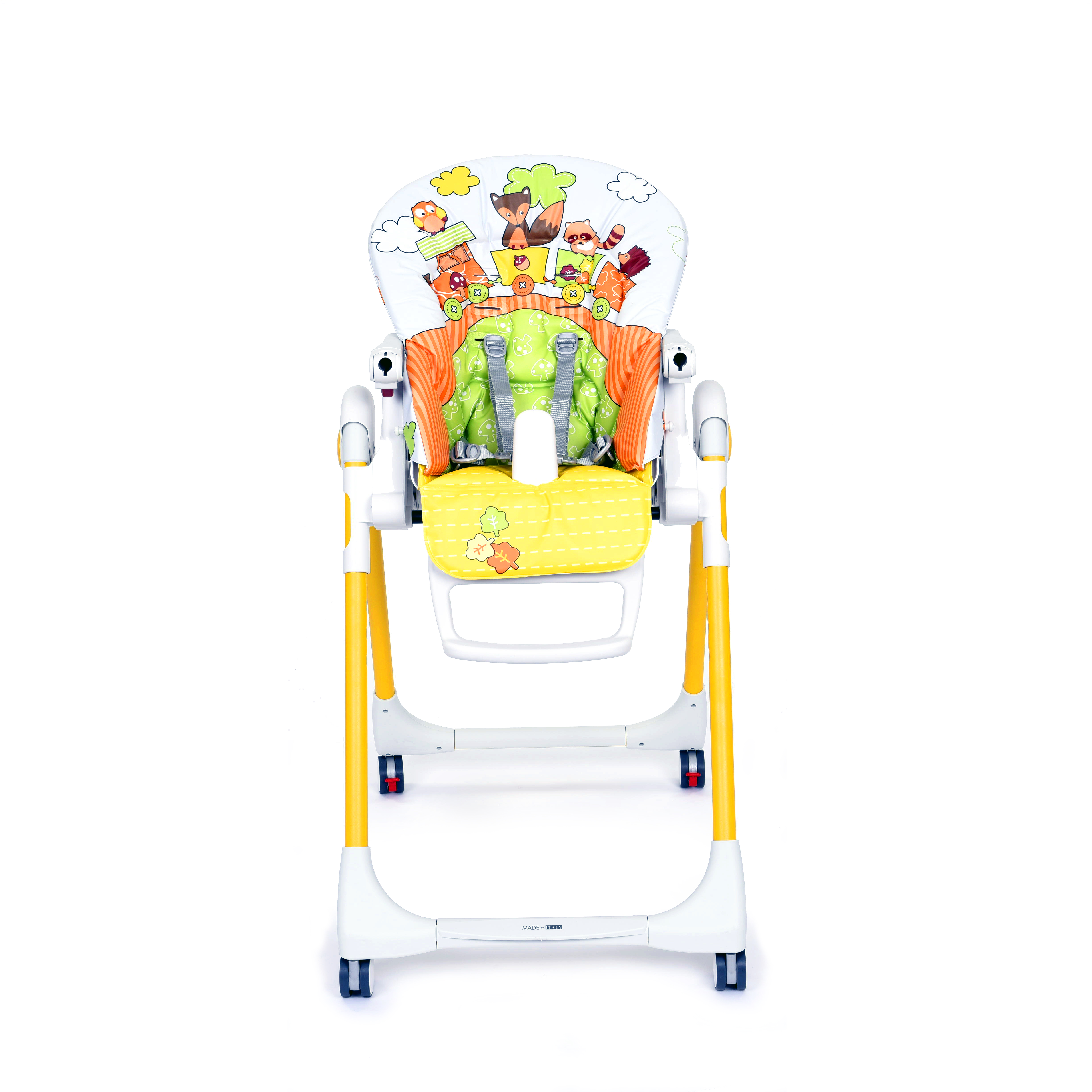 Стульчик для кормления Peg-Perego Prima Pappa Follow Me желтый - фото 10