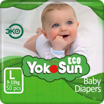 Подгузники YokoSun Eco L (9-14 кг) 50 шт.