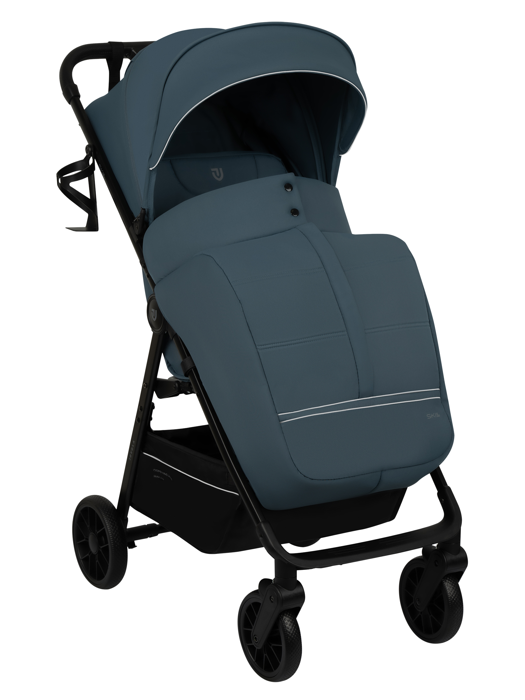 Коляска прогулочная JOVOLA Skill синий - фото 6