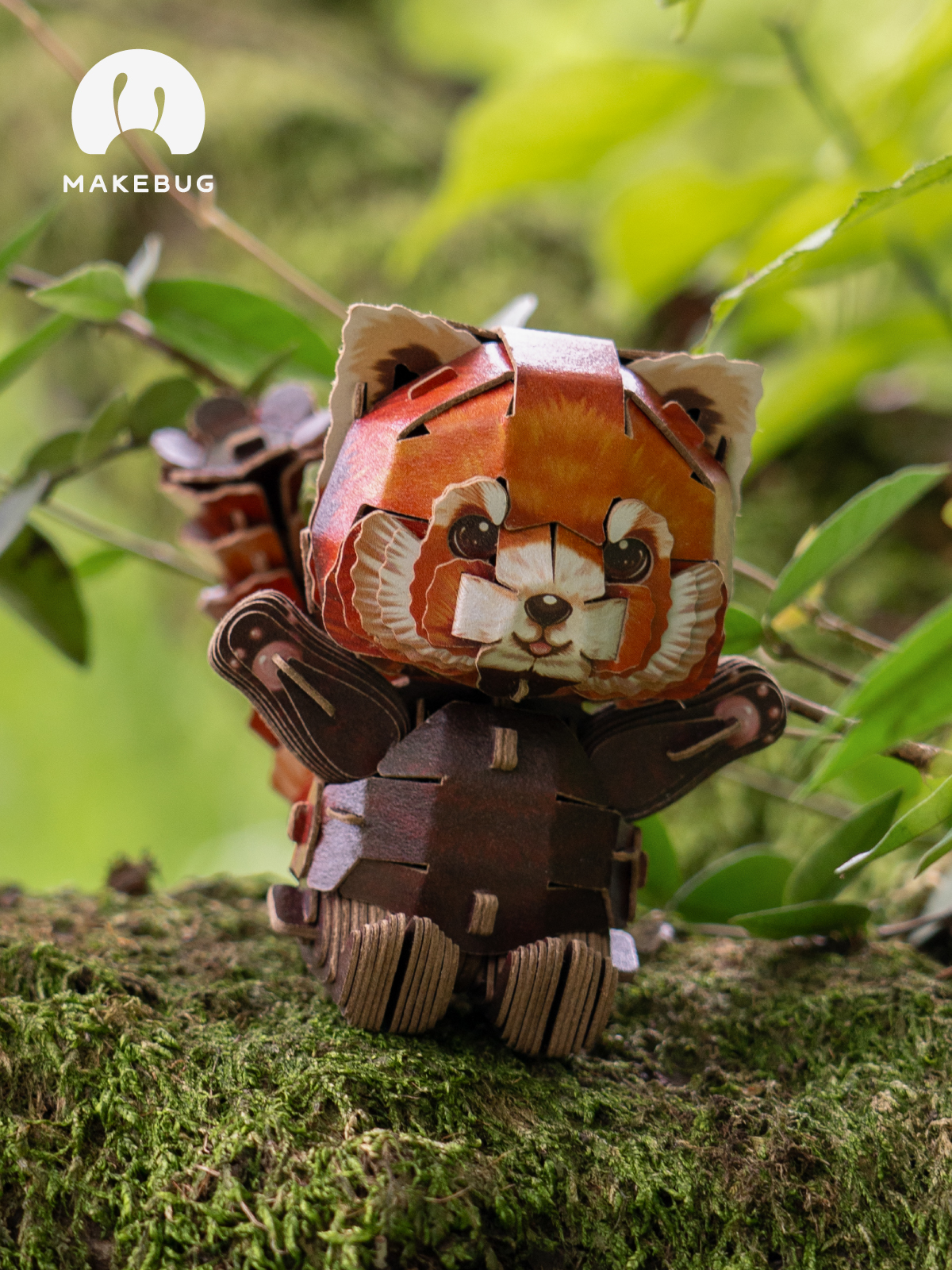 Сборная модель Makebug Панда мини MB-D-0040 - фото 7