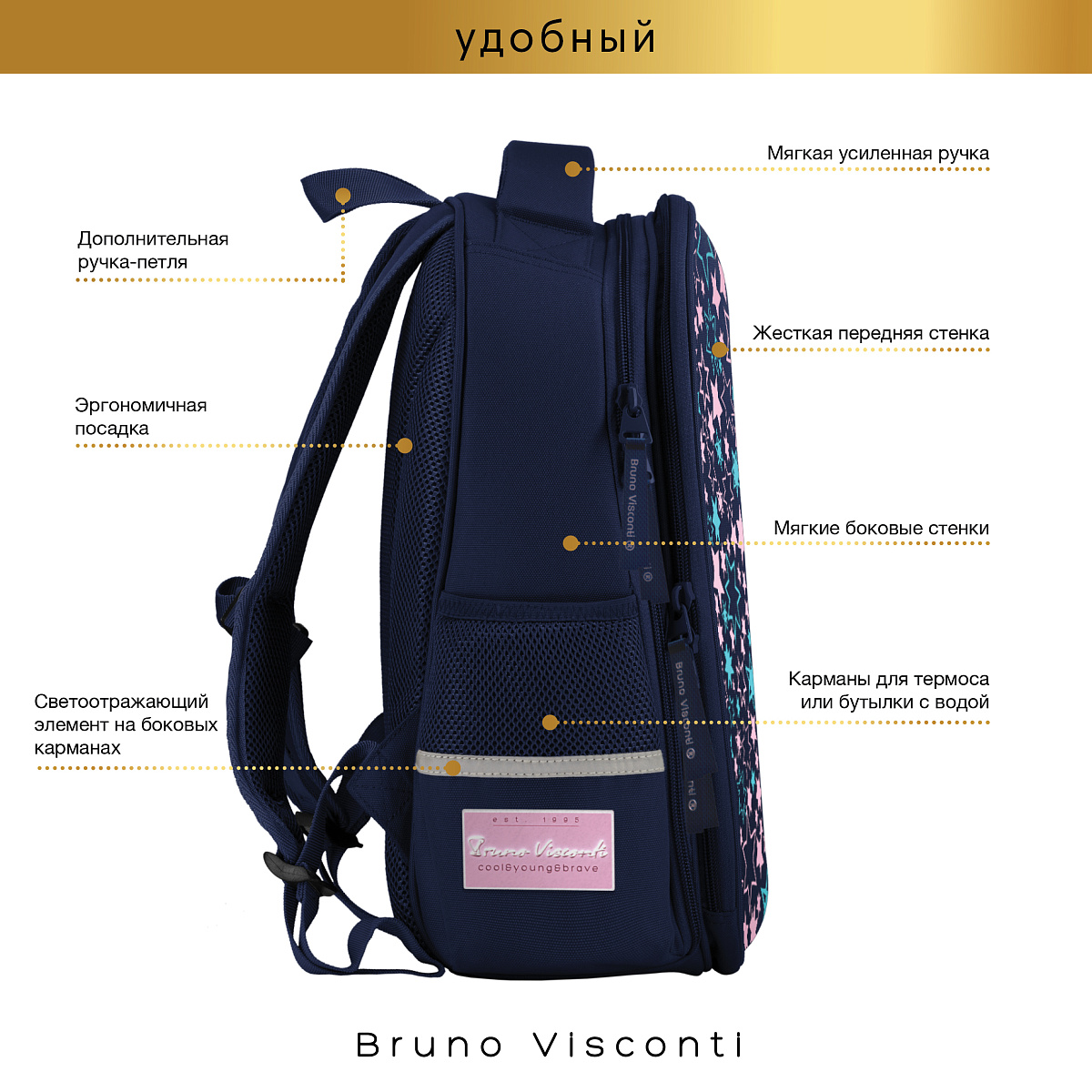 Рюкзак Bruno Visconti - фото 6