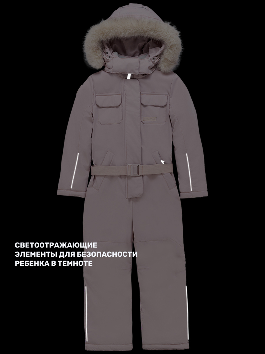 Комбинезон NIKASTYLE 8з6624 пудра - фото 12