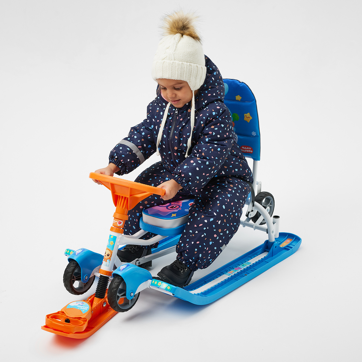 Снегокат NiKA kids Тимка Спорт - фото 9