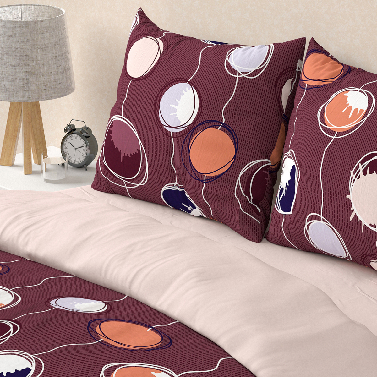 Комплект постельного белья BRAVO Билли двуспальный 4 предм. - фото 11