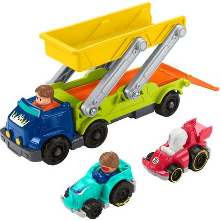 Грузовик Fisher Price Little People Спуск с рампы