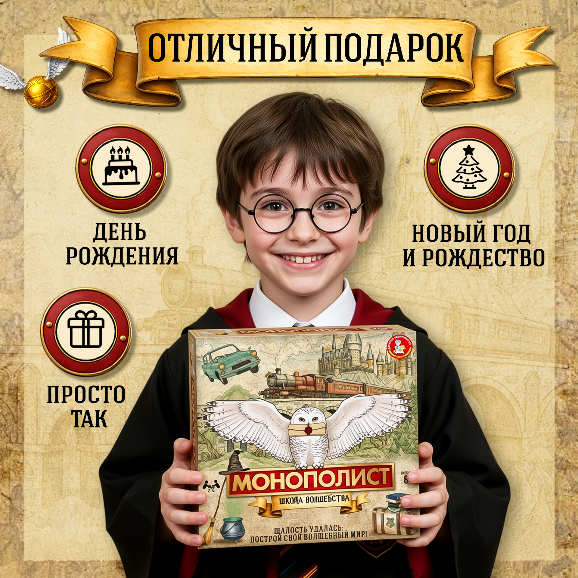 Настольная игра Десятое королевство Монополия Школа волшебства - фото 8