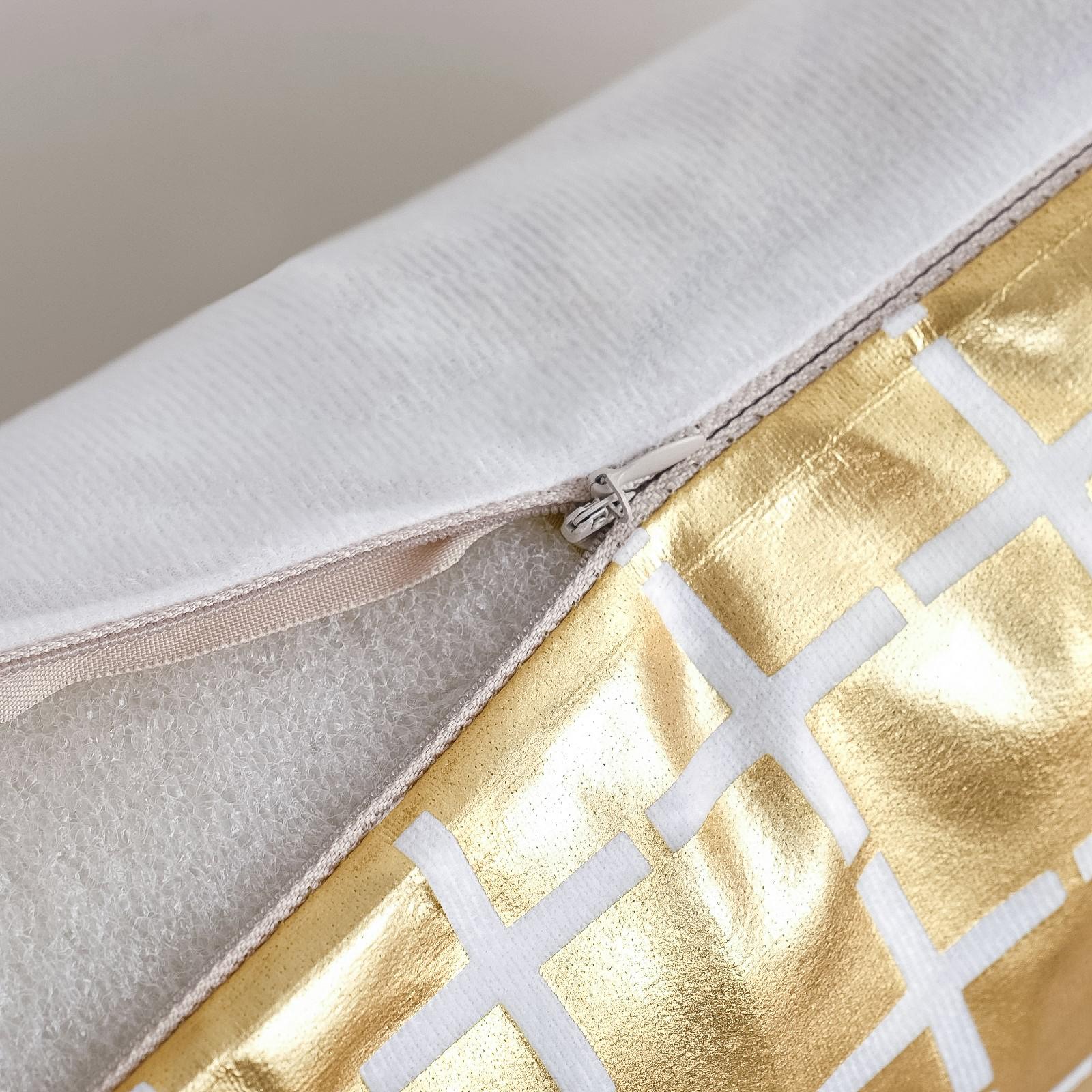 Наволочка Этель Клетка 43 x 43 см - фото 4