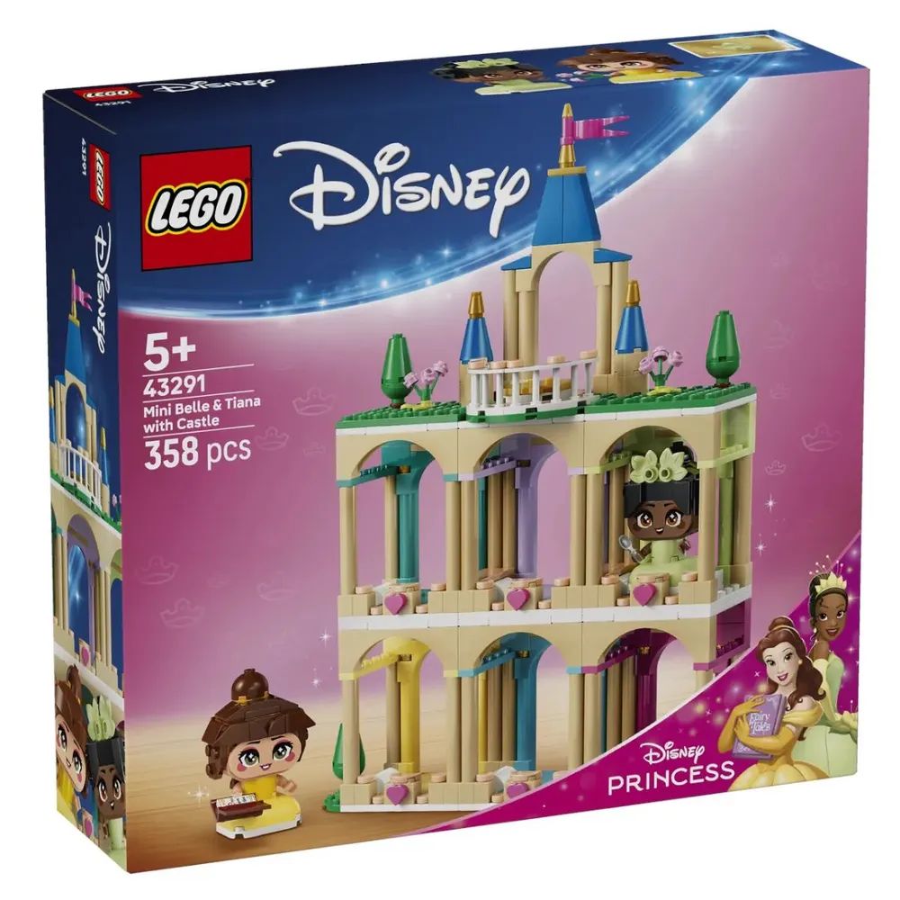 Конструктор LEGO Disney Белль и Тиана в замке 358 дет. - фото 5