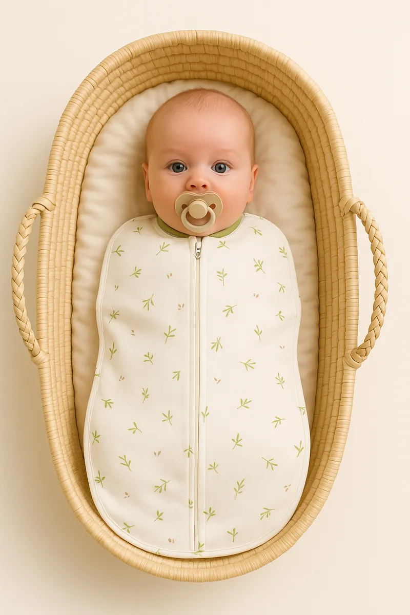 Конверт пеленальный (кокон) Эскимо белый - фото 1