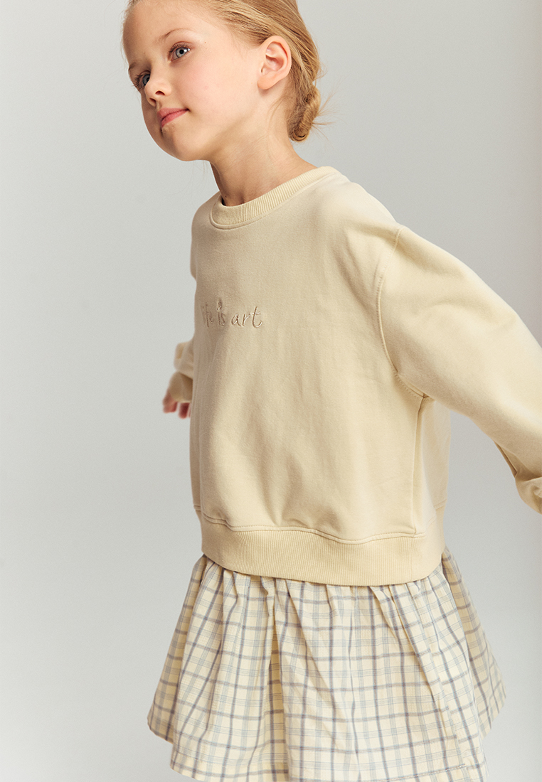 Платье artie W25M06PL-1526D/Молочный - фото 4