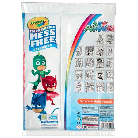 Раскраска Crayola Color Wonder Герои в масках с фломастерами 75-2411
