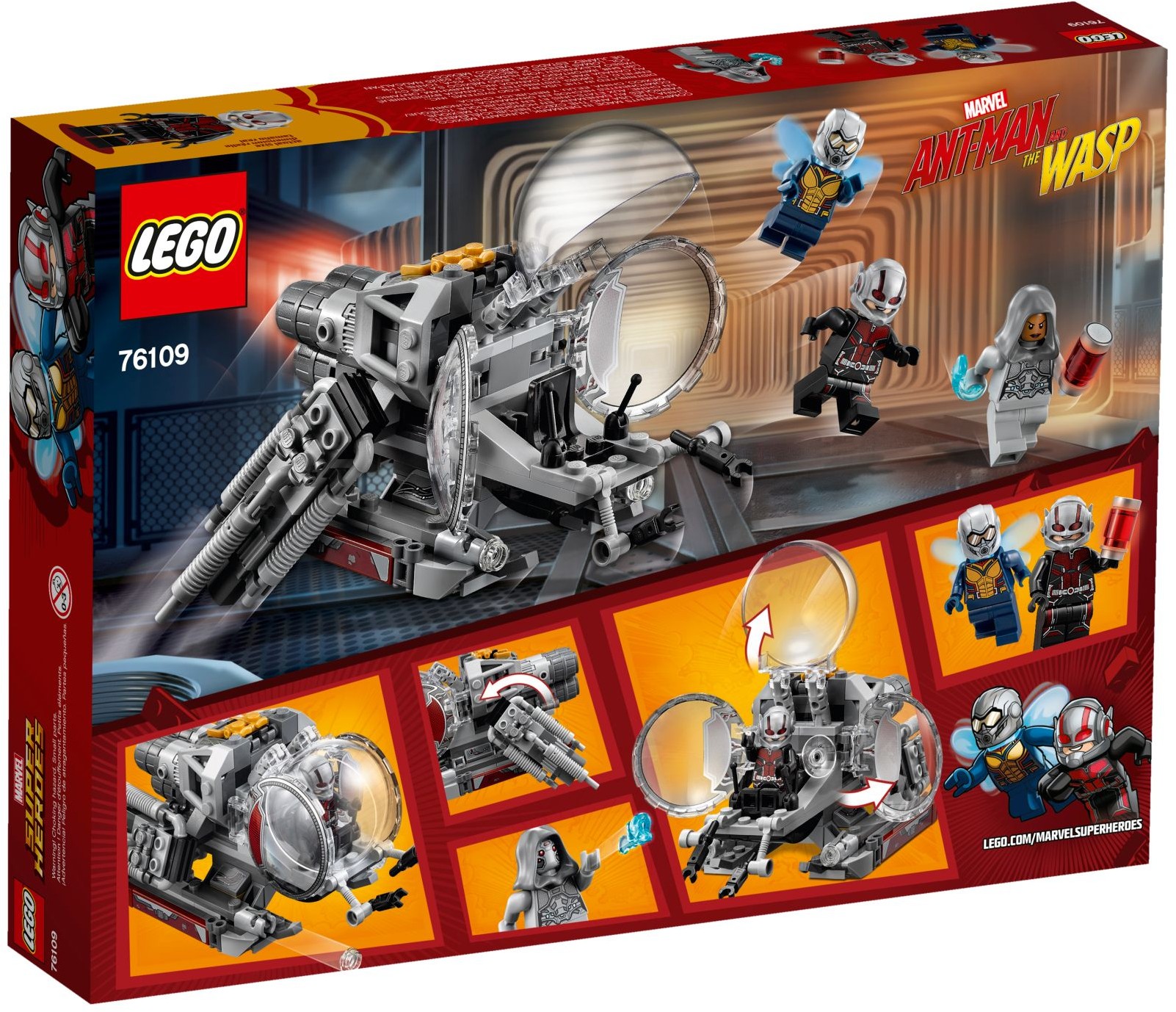 Конструктор LEGO Marvel Super Heroes Исследователи квантового мира 200 дет. - фото 5