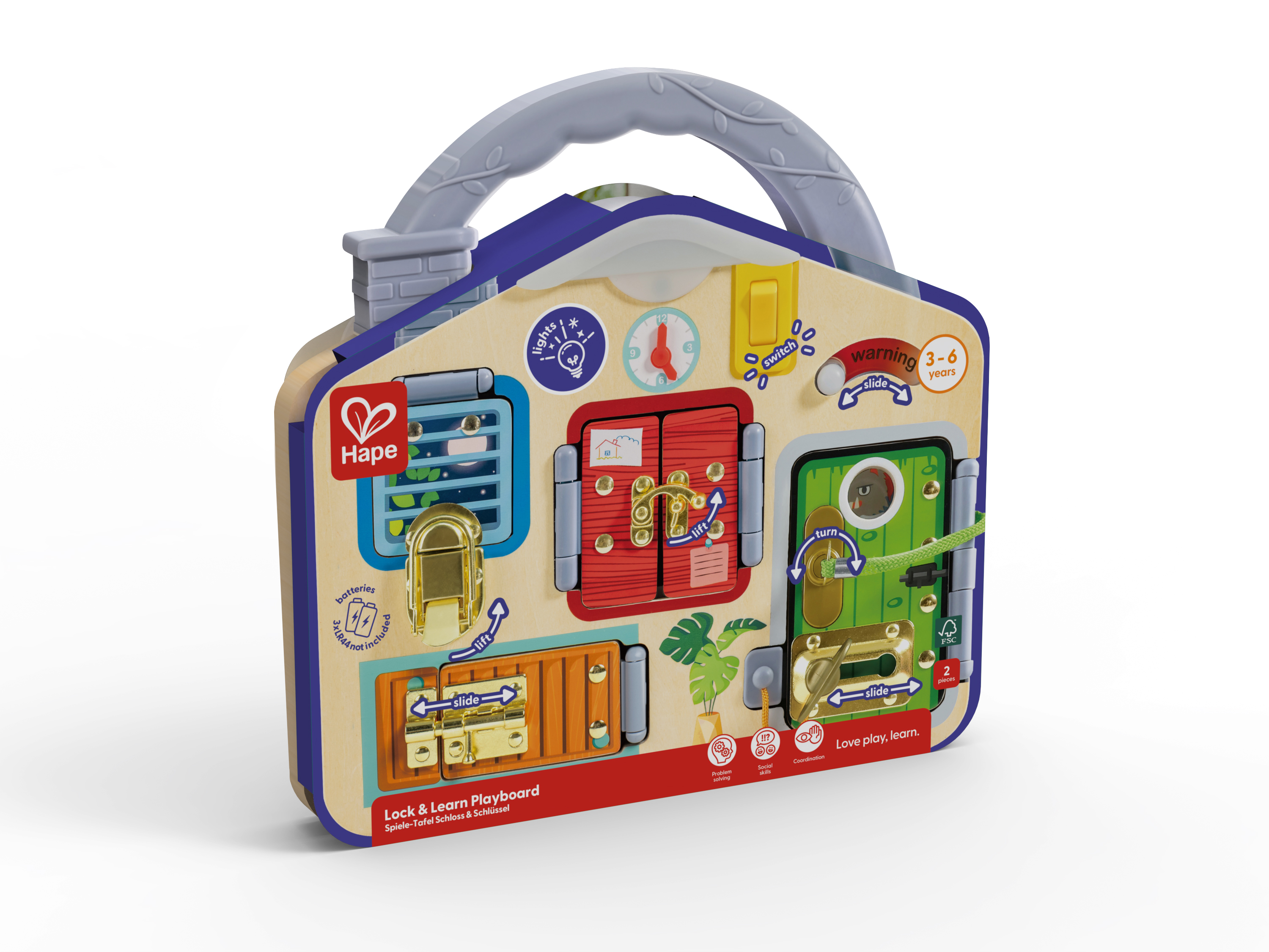 Игрушка Hape бизиборд Бизиборд - фото 10