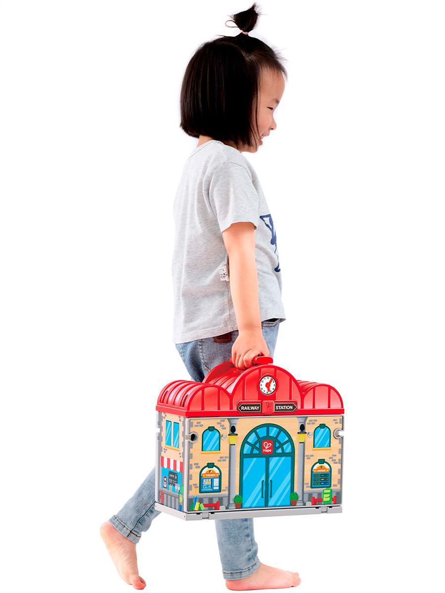 Набор железнодорожный Hape E3877_HP - фото 4