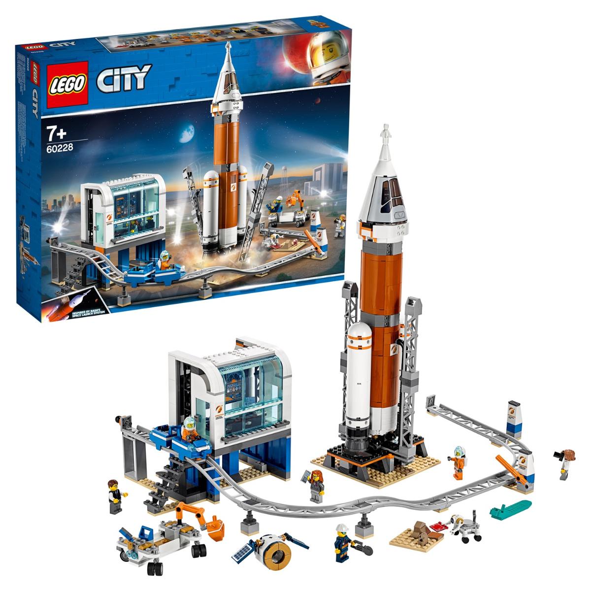 Конструктор LEGO City Space Port Ракета 837 дет. - фото 1