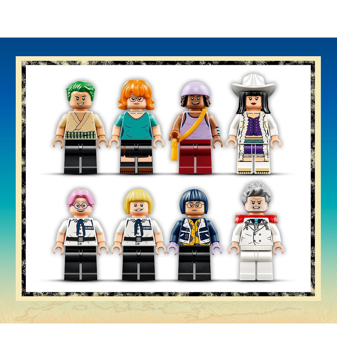 Конструктор LEGO One Piece Военный корабль Гарпа 1705 дет. - фото 4