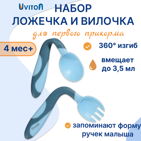 Набор посуды Uviton набор приборов 2 шт. в ассортименте