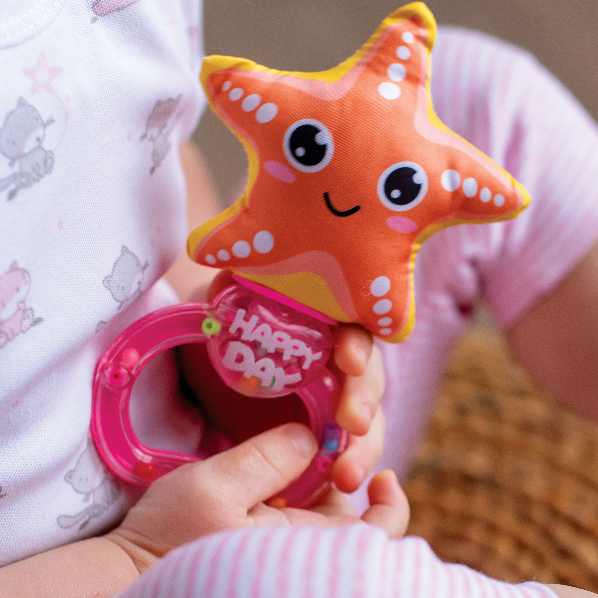 Игрушка Uviton погремушка Морская звездочка в ассортименте - фото 11