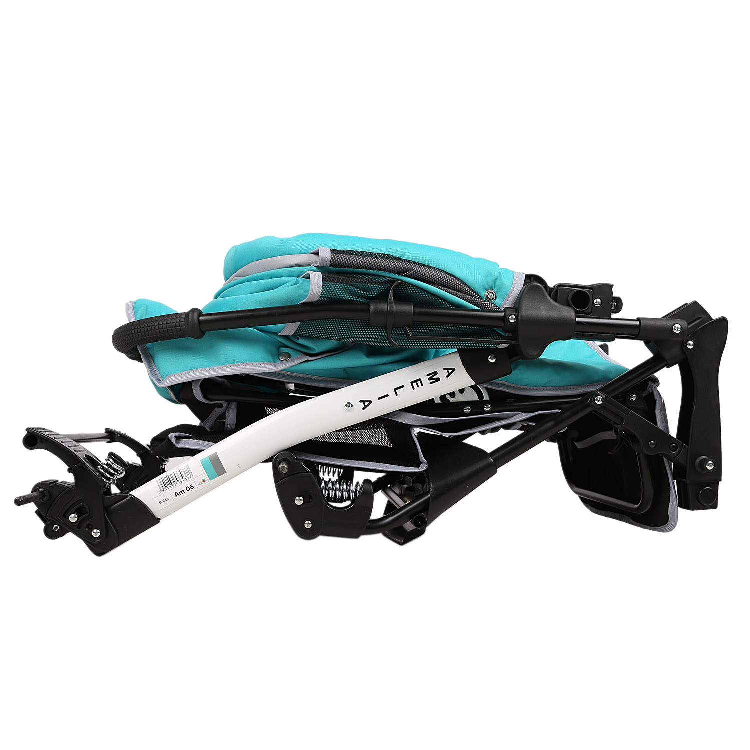 Коляска трансформер alis Amelia бирюзовый - фото 11