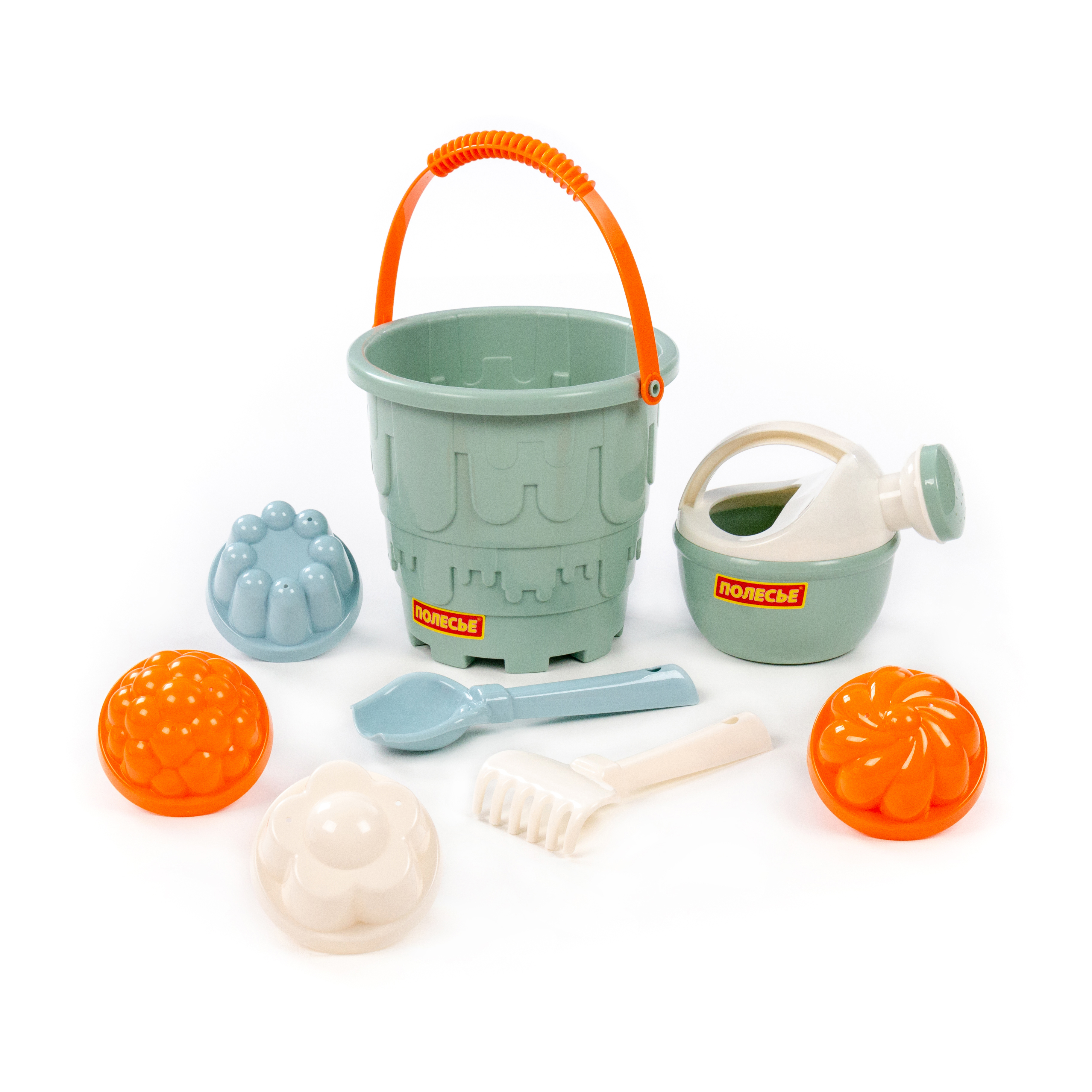 Песочный набор Полесье 8 элементов 1 предм. - фото 1