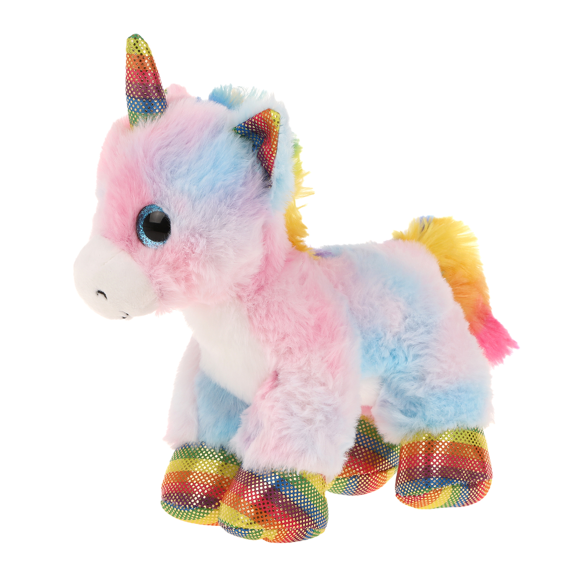 Игрушка мягкая Fluffy Family единорог 20 см - фото 9