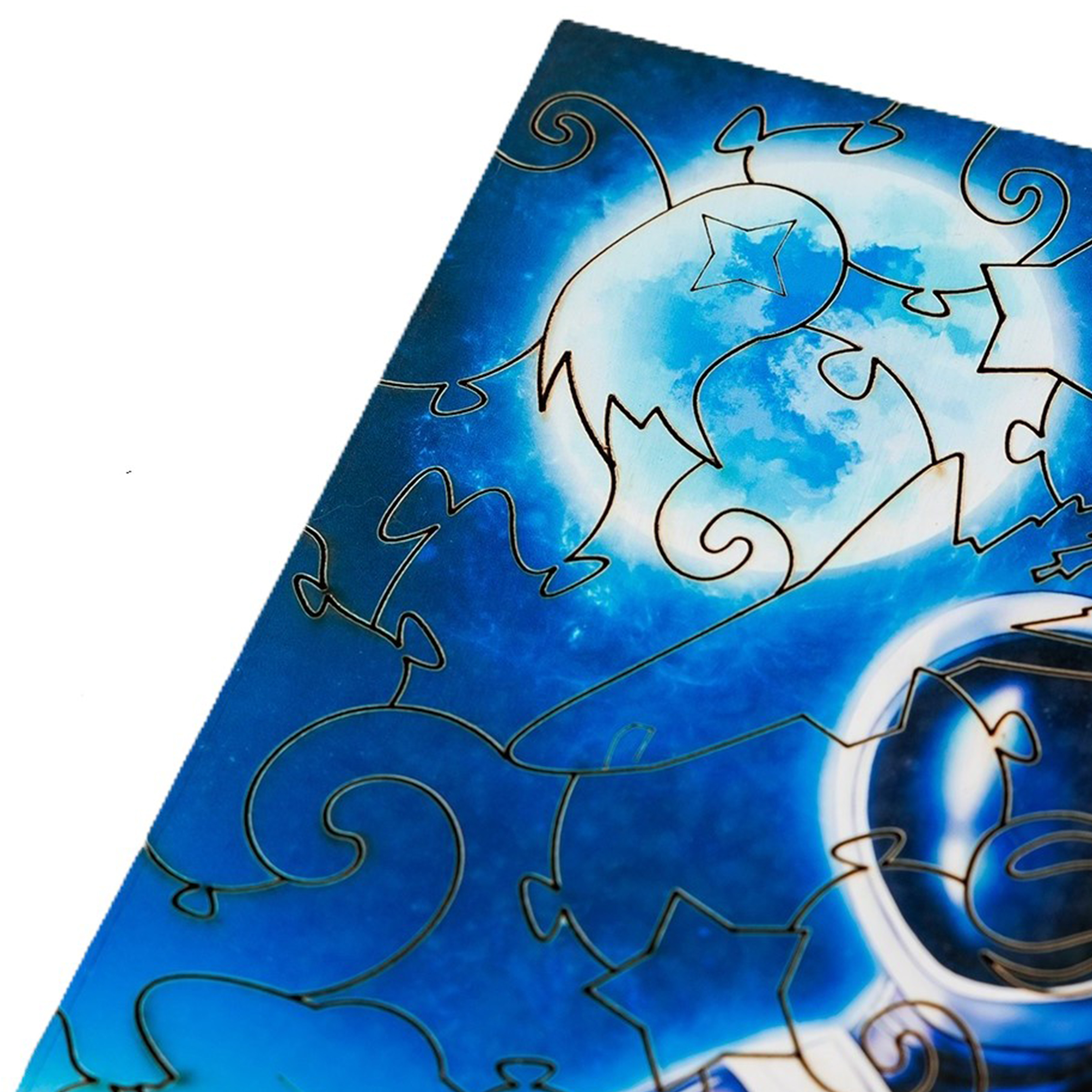 Пазл 1TOY Космонавт деревянный - фото 11