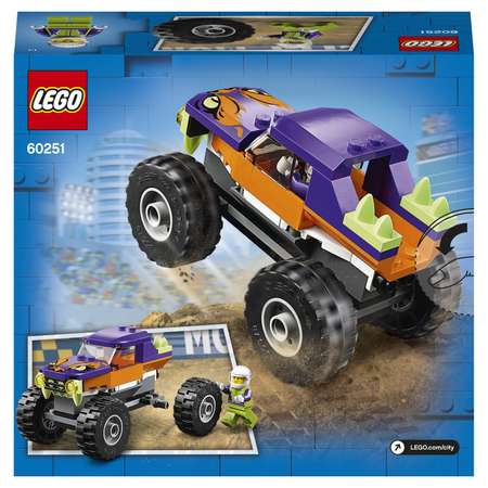 Конструктор LEGO City Great Vehicles Монстр-трак блочный