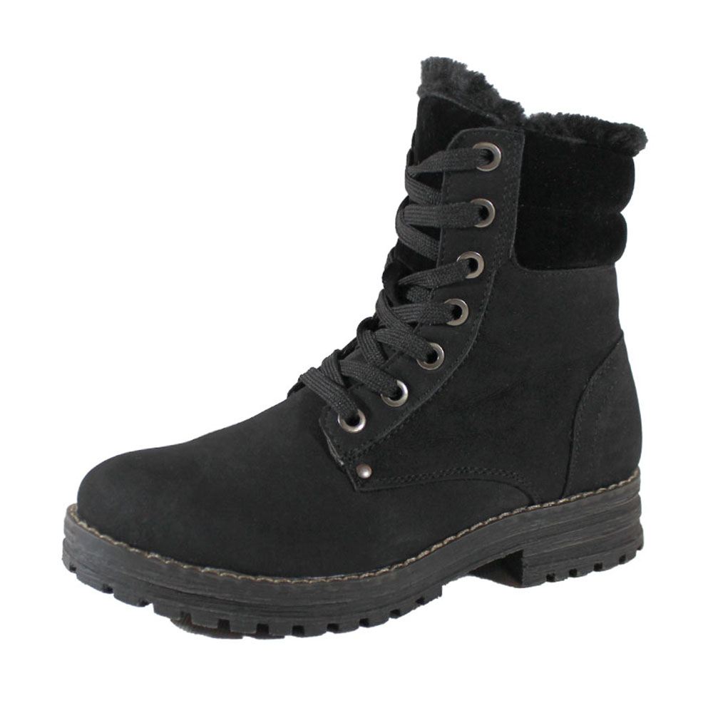 Ботинки Europen 568105/52-01-СВ EUROPEN Ботинки зимние для девочки,черный - фото 1