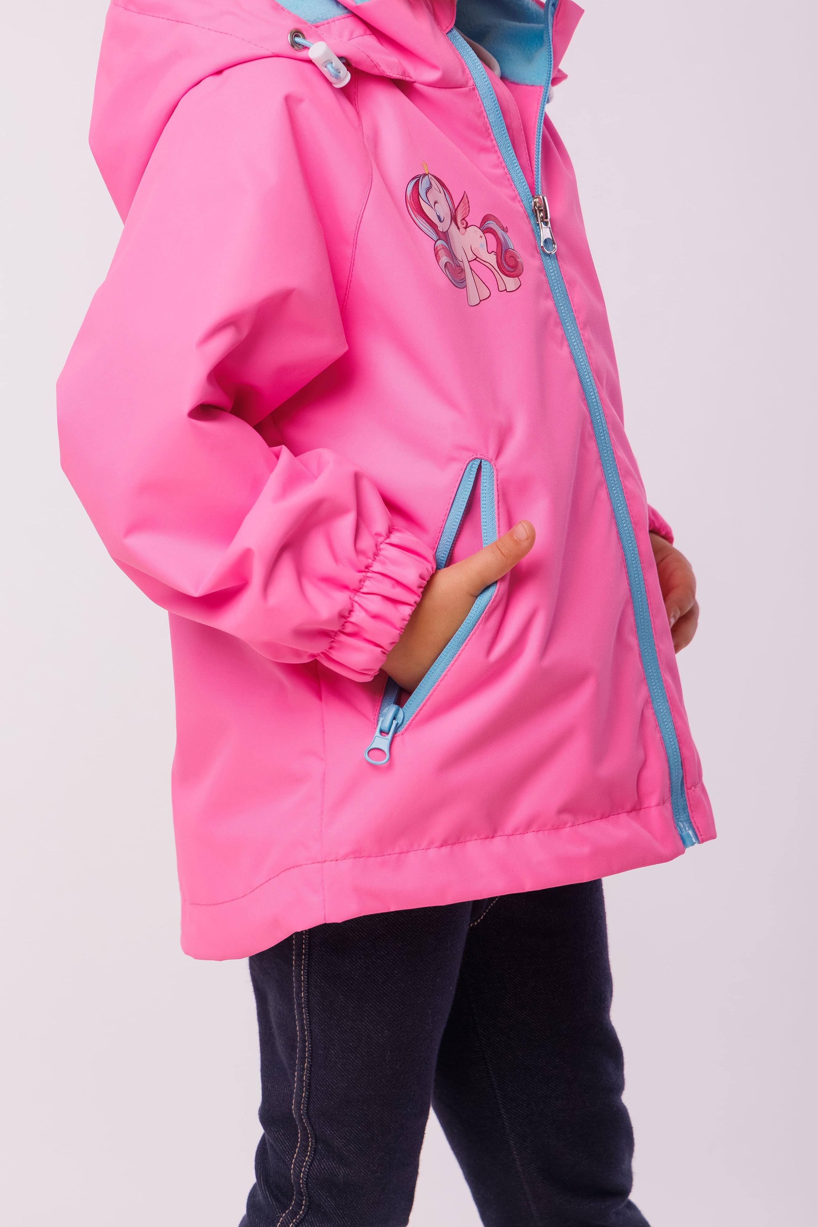 Ветровка UKI KIDS 7spr24-021роз - фото 5