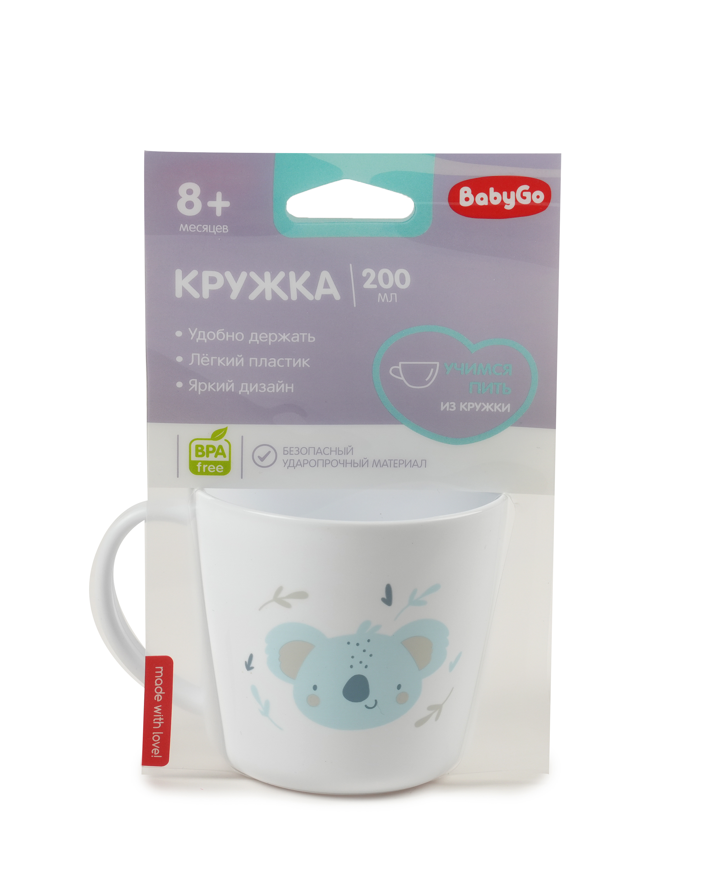 Кружка BabyGo Koala 200 мл - фото 2