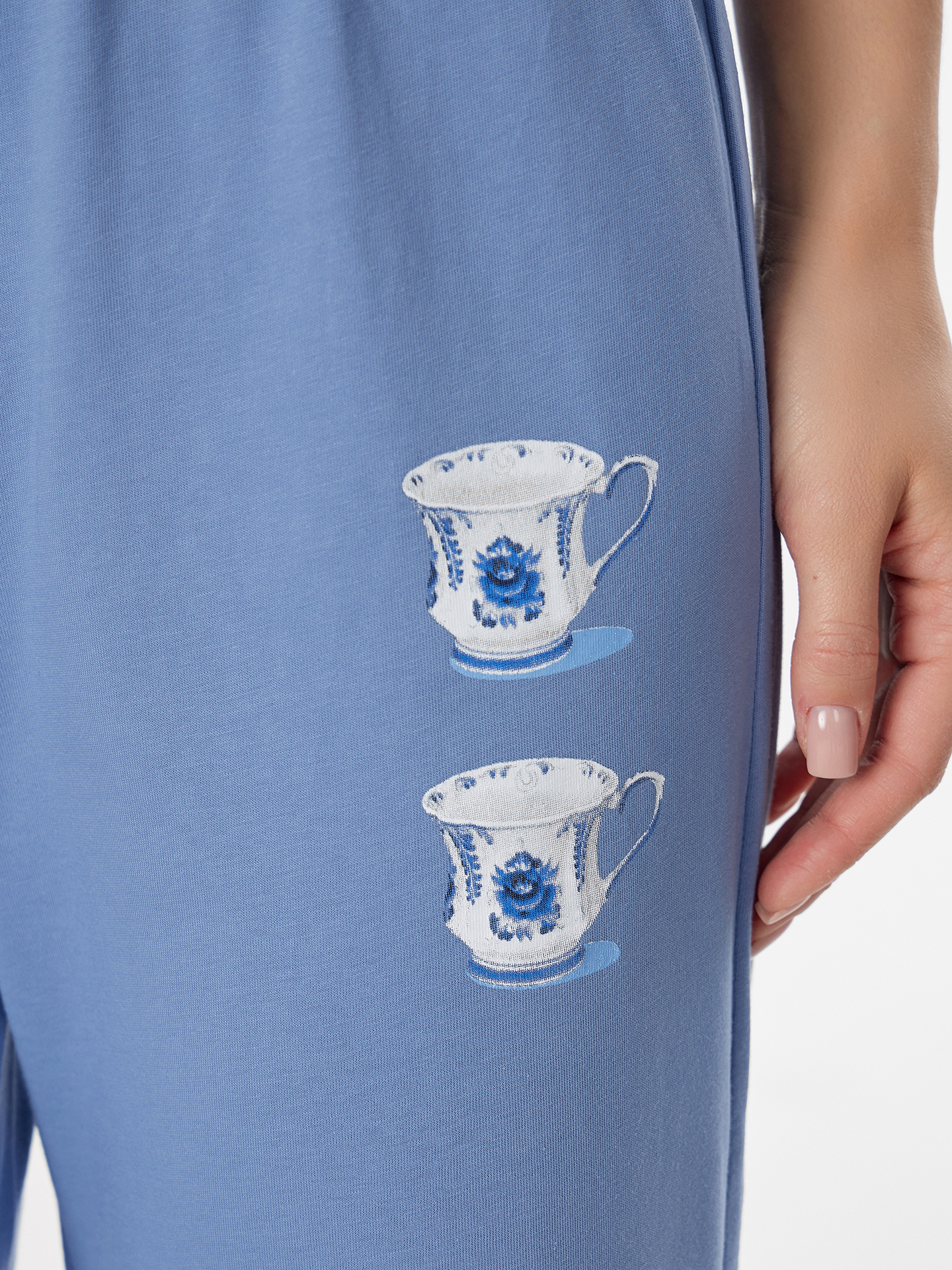 Пижама Mark Formelle (Марк Формэль) 592635/синий +печать1 - фото 10