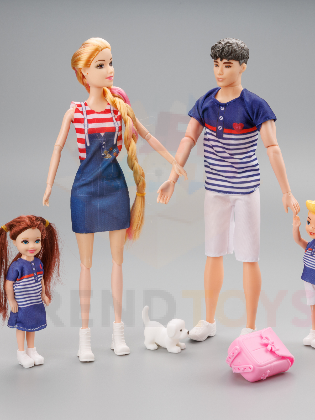 Кукла классическая TrendToys шарнирная Семья LDG007 - фото 11