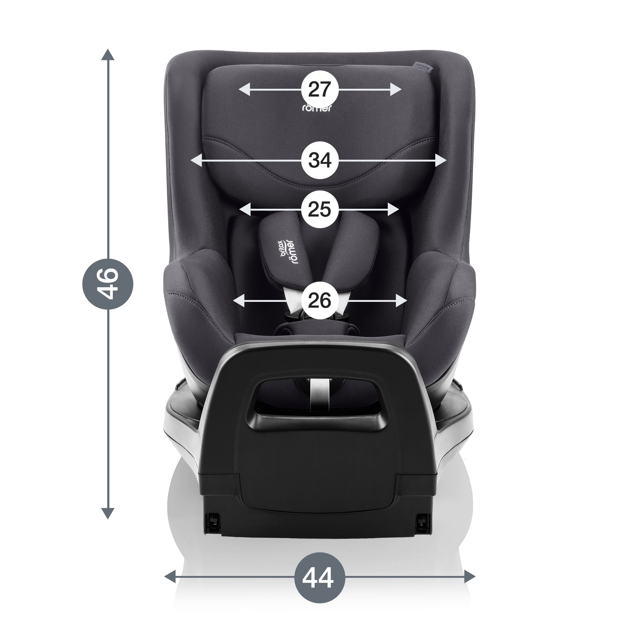 Автокресло Britax Roemer Dualfix Pro M Isofix 0+/1 (0-18 кг) - фото 10