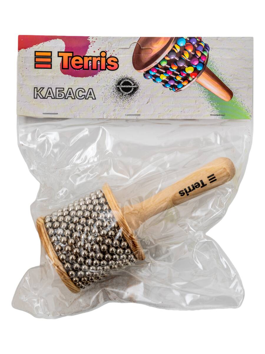 Игрушка музыкальная Terris Кабаса CBS-07 бубен - фото 3
