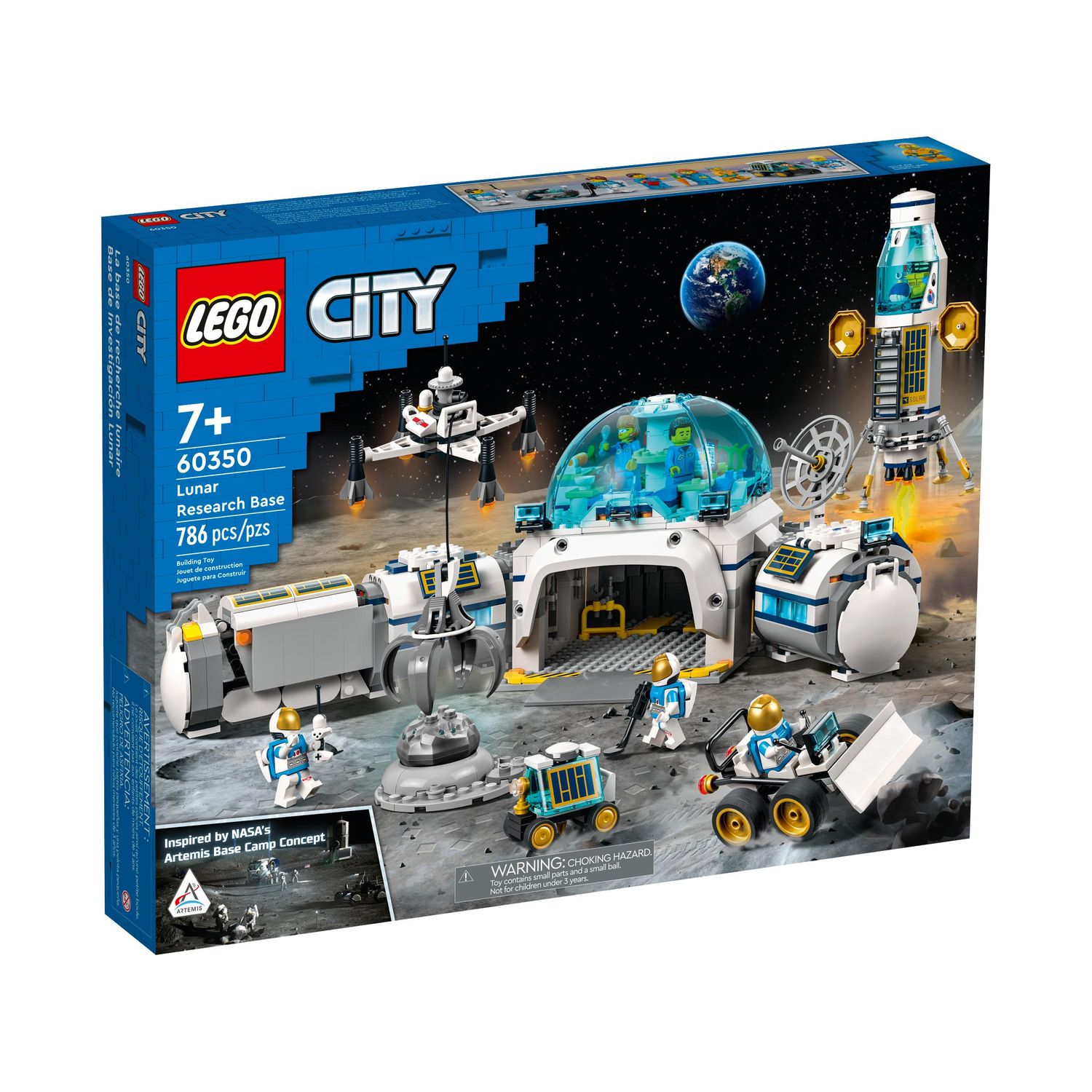 Конструктор LEGO City Space Лунная научная база 786 дет. - фото 1