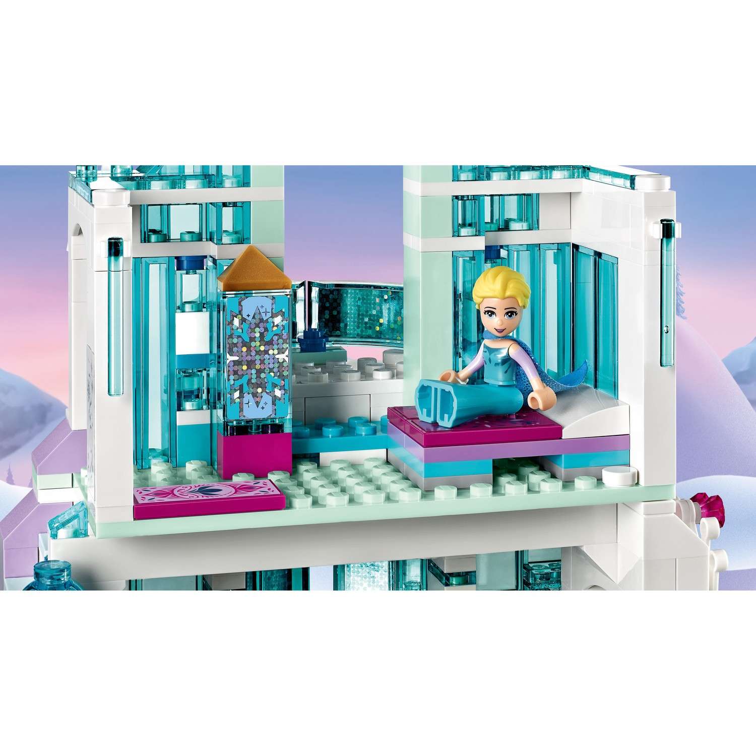Конструктор LEGO Disney Princess Волшебный ледяной замок Эльзы блочный - фото 10