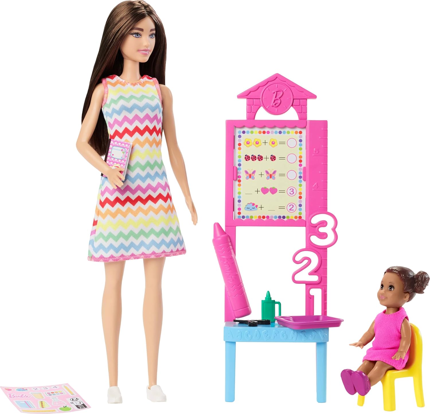 Кукла модельная Barbie Кем быть? Учительница JCR71/JCR76 - фото 1