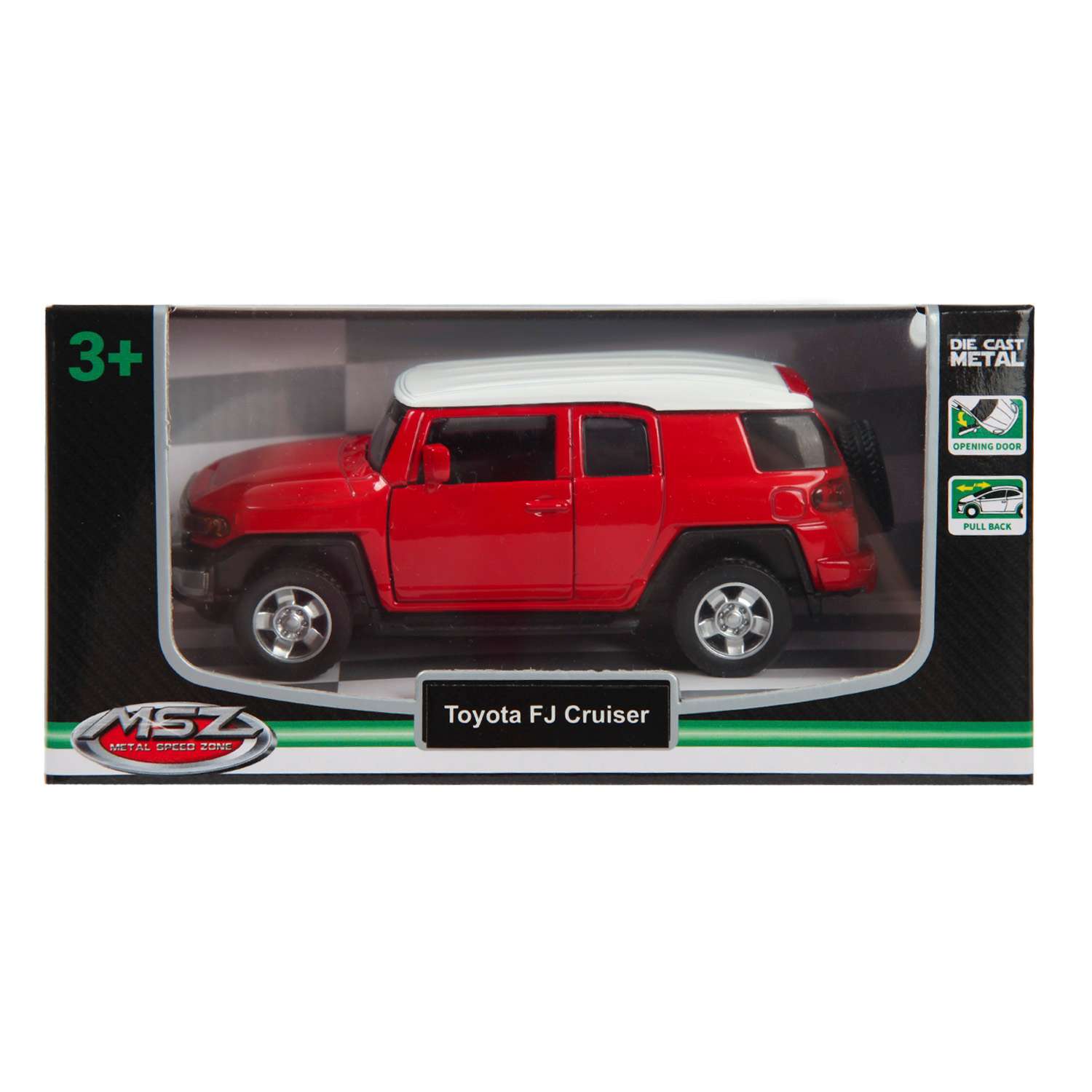 Автомобиль MSZ Toyota 1:43 красный 67312 - фото 1