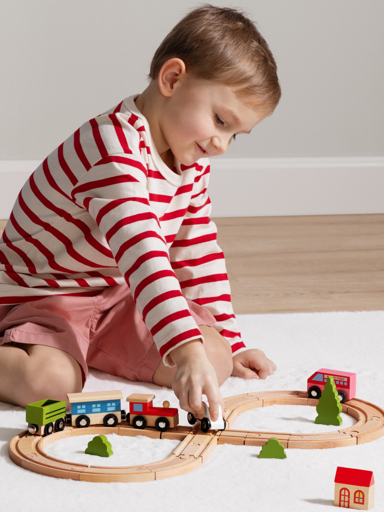 Развивающая железная дорога Junion 40 см 904304.PH05Y030-2 - фото 5