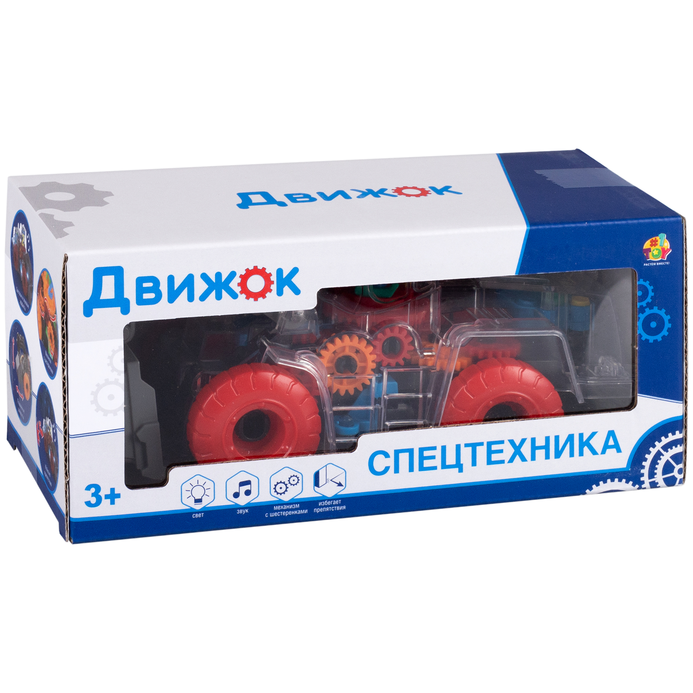Автомобиль 1TOY светящийся музыкальный 1 шт. Т23918 - фото 22